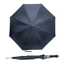 Parasol DUO czarno-srebrny