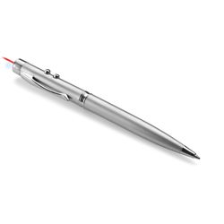 Długopis wskaźnik laserowy (klasa 1) lampka LED